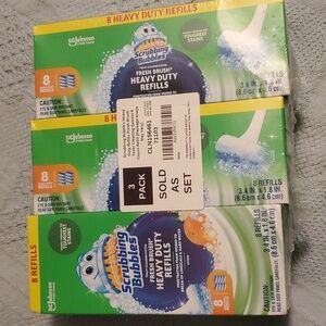 Scrubbing Bubbles Fresh Brush refills, NIB